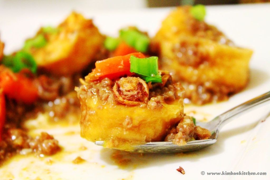 Japanese Egg Tofu with Minced Pork&nbsp;Recipe