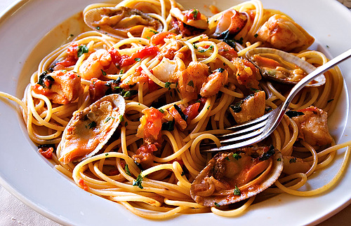 Guest Post: Seafood Spaghetti