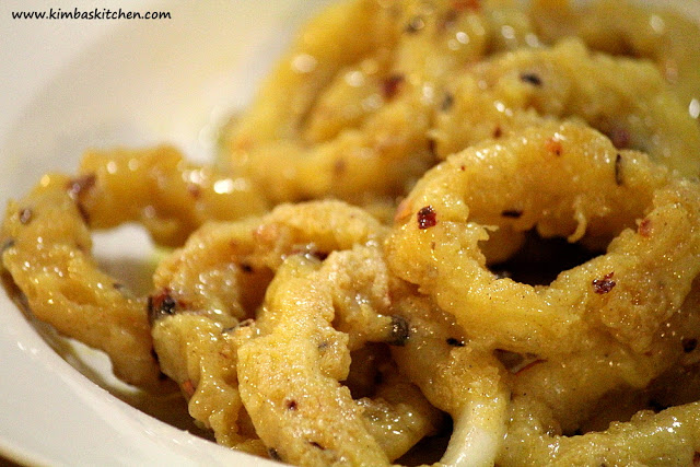 Butter Sotong (Peppered Butter&nbsp;Squid)