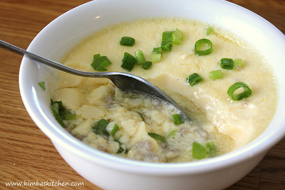 Steamed Egg Custard with Minced Chicken /&nbsp;Pork