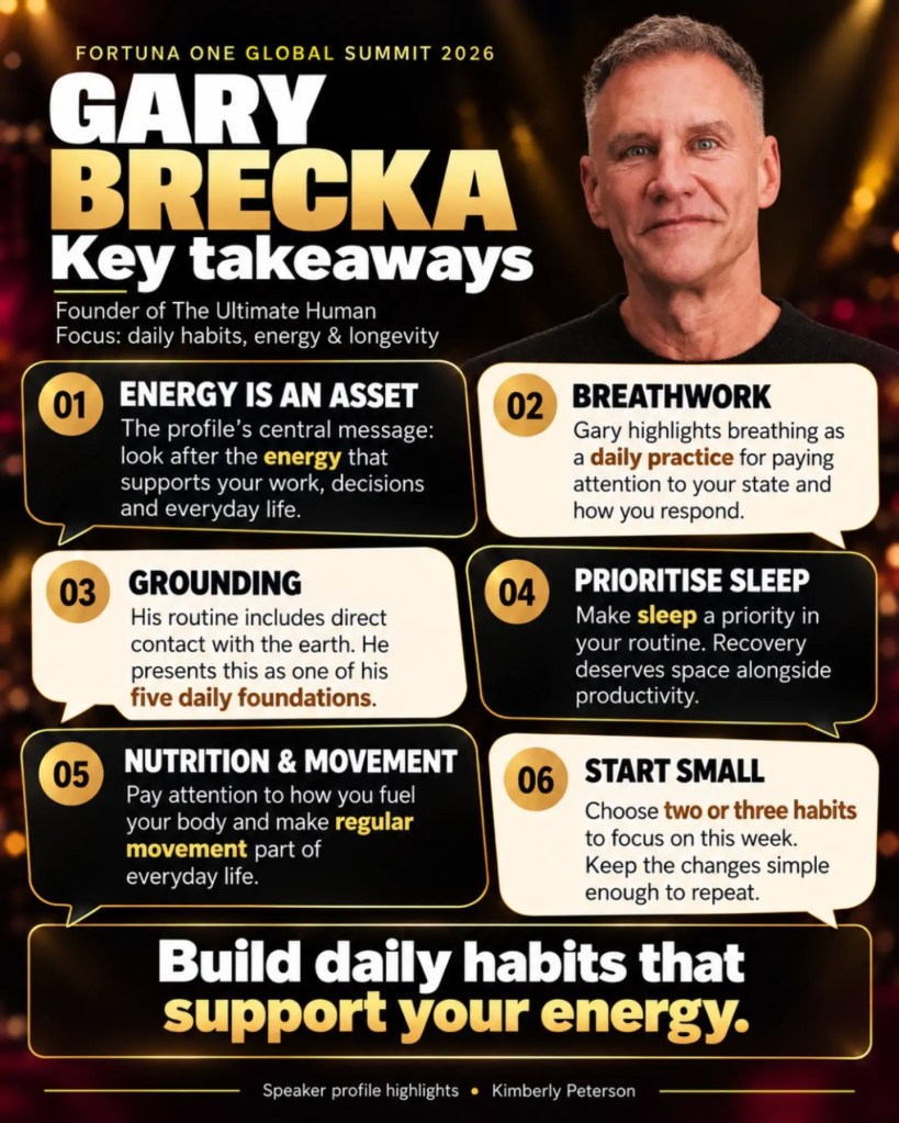 My key takeaways from Gary Brecka at Fortuna One Summit